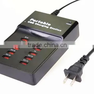 10 Ports Smart USB Plug Power Charging Socket thumbnail-1