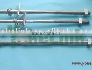 316 ,304 Stainless Steel Double Arming Bolt With Square Nut thumbnail-1