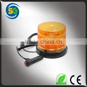 Magnetic Led Flashing Strobe Light12v Rotating Led Beacon Amber thumbnail-1