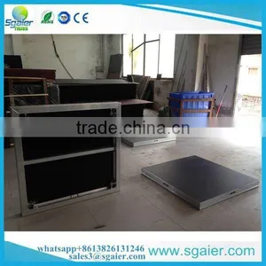 2017 Aluminum Simple Stage , Portable Stage 4ft x 4ft With Round Legs ,adjustable Stage thumbnail-4