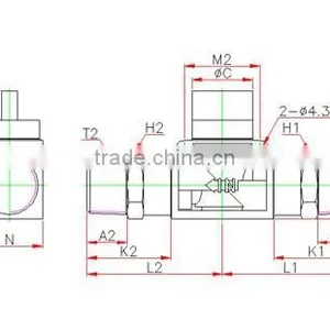 Plastic Tube Fitting, Nipple ,compact One -touch Tube Fitting , Push in Tube Fitting thumbnail-2