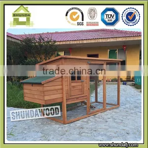 SDC004 Chinese Wooden Easy Clean Chicken Coop thumbnail-1