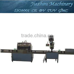 Glass Bottle Washer, Filler and Capper Production Line thumbnail-1