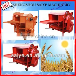 Semi-automatic Wheat and Rice Thresher With High Efficiency thumbnail-1