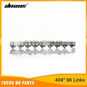 Garden Tools Chain Saw Spare Parts Chainsaw 404" Pitch 96 Links Semi-Chisel Saw Chain thumbnail-1