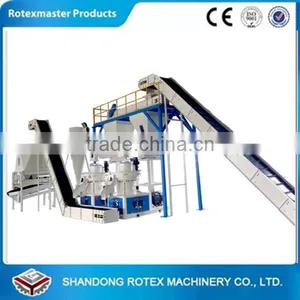 ROTEX Pellet Machine Wood Pellet Production Line for Sale thumbnail-1