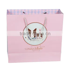 Gift Promotional Packaging Paper Bags With Cotton Handle thumbnail-6