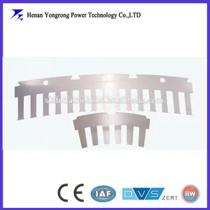 Motor Stator Silicon Steel Stamping Parts Segmented Stator Laminations thumbnail-1