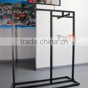2015 Stand Store 4 Sides Hang Cloths Island Frame Display Racks thumbnail-1