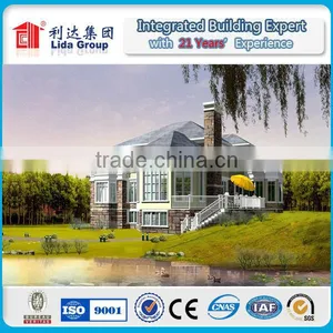 Cheap Modern Light Steel Prefab Villa Algeria thumbnail-3