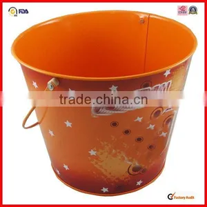 Manufactory Colored Handle Galvanized Colored Tin Buckets thumbnail-6