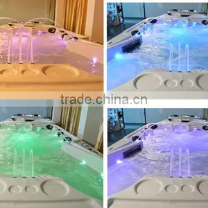 2014 High Quality Large Outdoor Hottub/Spa Massage Bathtub for 9-10 Person thumbnail-4