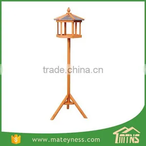 Bird Wooden Feeding Station and Wooden Bird House thumbnail-2