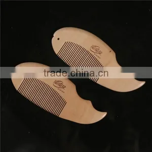 100%Nature Peach Wooden Combs 13*5 thumbnail-1