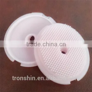 Soft Food Grade Light Pink Silicone Face Cleaning and Clearing Brush thumbnail-3