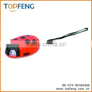 Ladybug or Bumble Be Hand Crank Flashlight thumbnail-1