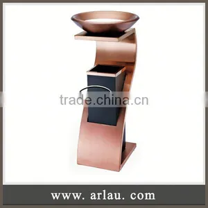 Arlau Outdoor Waste Rubbish Bin,Rubbish Trash Can,Unique Garbage Bin thumbnail-1