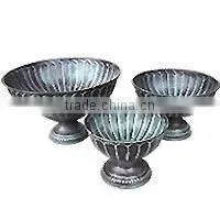 Table Top Bowls, Metal Bowl, Decorative Bowl Set thumbnail-1