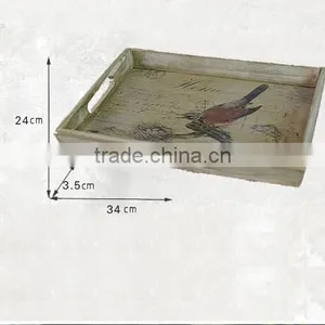 Rural Printing Wooden Serving Trays thumbnail-6