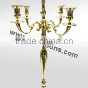 Floor Standing Gold Plated Candelabras thumbnail-3