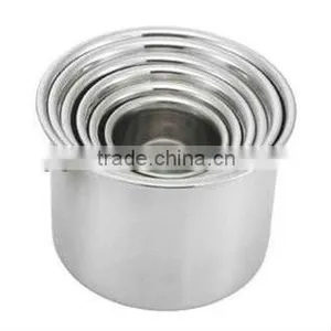 Stainless Steel Food Storage Bowl Set With Covers thumbnail-1