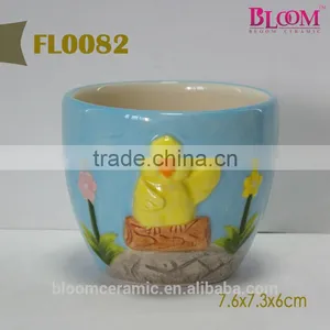 Small Ceramic Flower Pots New Design thumbnail-3