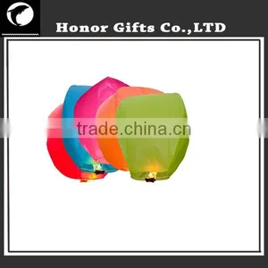 100 Biodegradable Chinese Custom No Flame Sky Lantern thumbnail-4