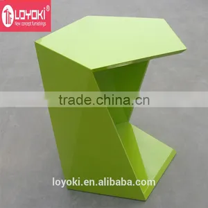 New Style Polygon Sofa Side Table Coffee Table With Glossy Finished thumbnail-4