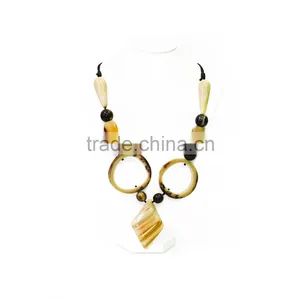 Wholesale Horn Jewelry, Water Buffalo Horn Necklace Handmade in Vietnam thumbnail-5