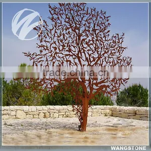Tree Shape Lightweight Metal Decorative Garden Modern Corten Fencing thumbnail-1