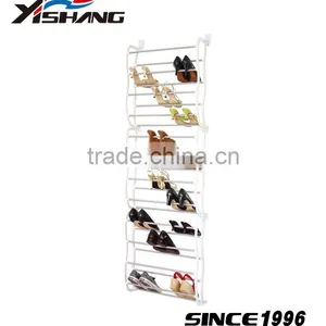 36 Pairs Metal Over the Door Shoe Rack thumbnail-2