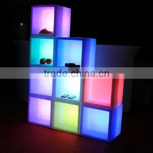 LED Wine Storage Cabinet in PE Material thumbnail-2