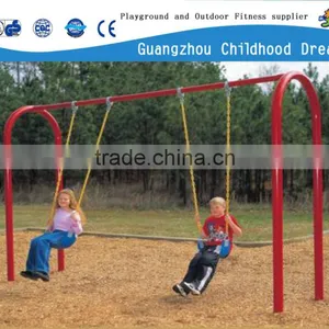 (CHD-849) Two Seats Patio Swing Chair, Plastic Swing, Hanging Swing Chair Child Toys thumbnail-1