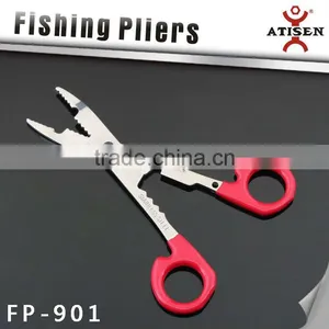 6" Specialized Stainless Steel and Plastic Handle Crab Serrated Plier thumbnail-1