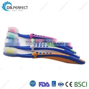 Adult Toothbrush Soft Rubber Handle Oral Care Toothbrush thumbnail-2