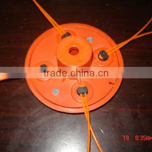 Pivot Design 4 Pcs Fixed Line Grass Trimmer Head thumbnail-2