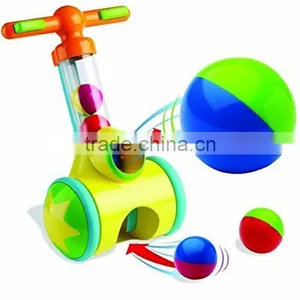 Hot Wholesale Funny Lightweight Plastic Throw and Catch Pop Ball Blaster Toy for Kids thumbnail-3