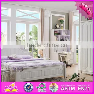 2016 Wholesale Fashion Children Wooden Full Size Bunk Beds W08H032 thumbnail-4