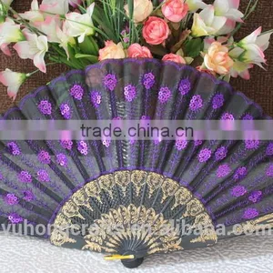 Customized Fabric Plastic Fan thumbnail-1