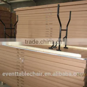 Multfunctional Plywood Banquet Folding Table for Wedding Party Rental thumbnail-2