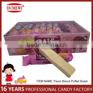 Cheese Flavor Biscuit Puffed Stick/ Sandwich Biscuits Stick thumbnail-2