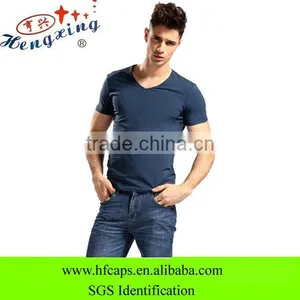 Men Modal Wholesale Cotton Blank Cheap T-shirt thumbnail-1