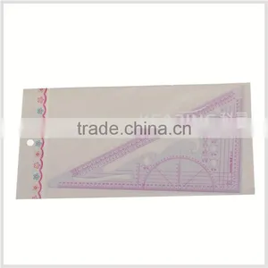 Kearing Triangel Plastic Scale Ruler, 1/3 &1/4 &1/5 Sanwich Line Scale for Fashion Design, Scale Ruler for Sewing Market #8345 thumbnail-2