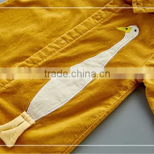 Pure Colour Swan Applique Formal Jumpsuits for Babies Party Wear thumbnail-5