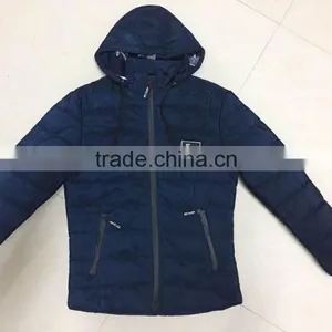 New Winter Adult Padded Jacket With Hoody Stocklots thumbnail-3