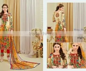 Printed New Digital Readymade Printed Suits thumbnail-1