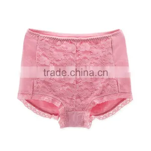 Factory Good Quality 95% Cotton 5% Spandex With Lace Custom Sexy Fancy Woman Underwear thumbnail-3