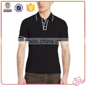2016 Top Quality Mens French Terry China Factory Custom Polo Shirt thumbnail-2