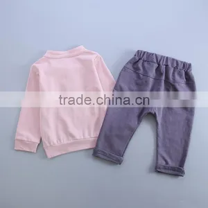 Unique Cheap Bulk Wholesale Children's Clothing Set Authentic Designer Wholesale Clothing Images of Western Tops and Pants thumbnail-3