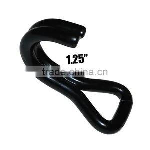 1" Large Vinyl Coated Wire Hook thumbnail-1